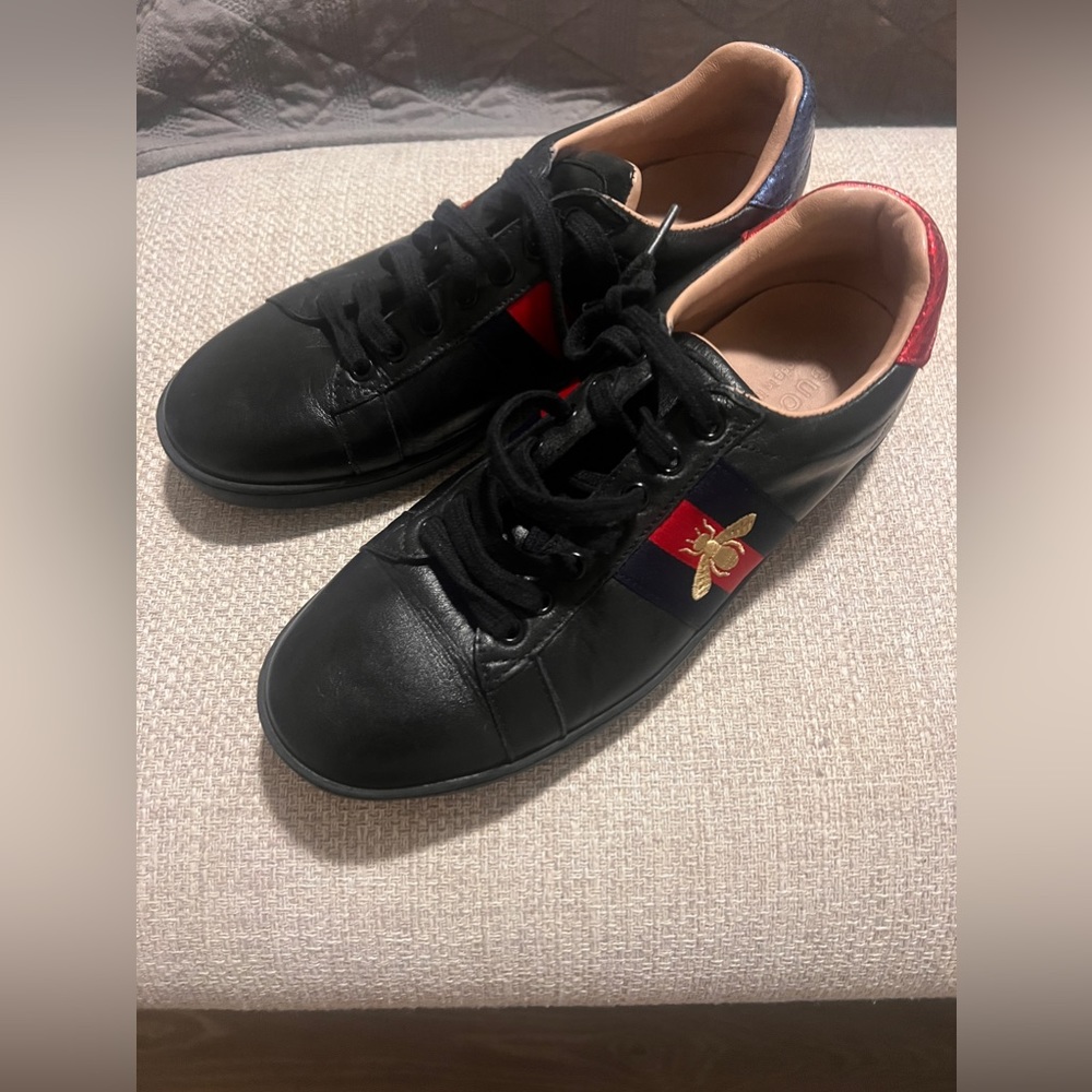 Gucci Ace Sneaker with Bee